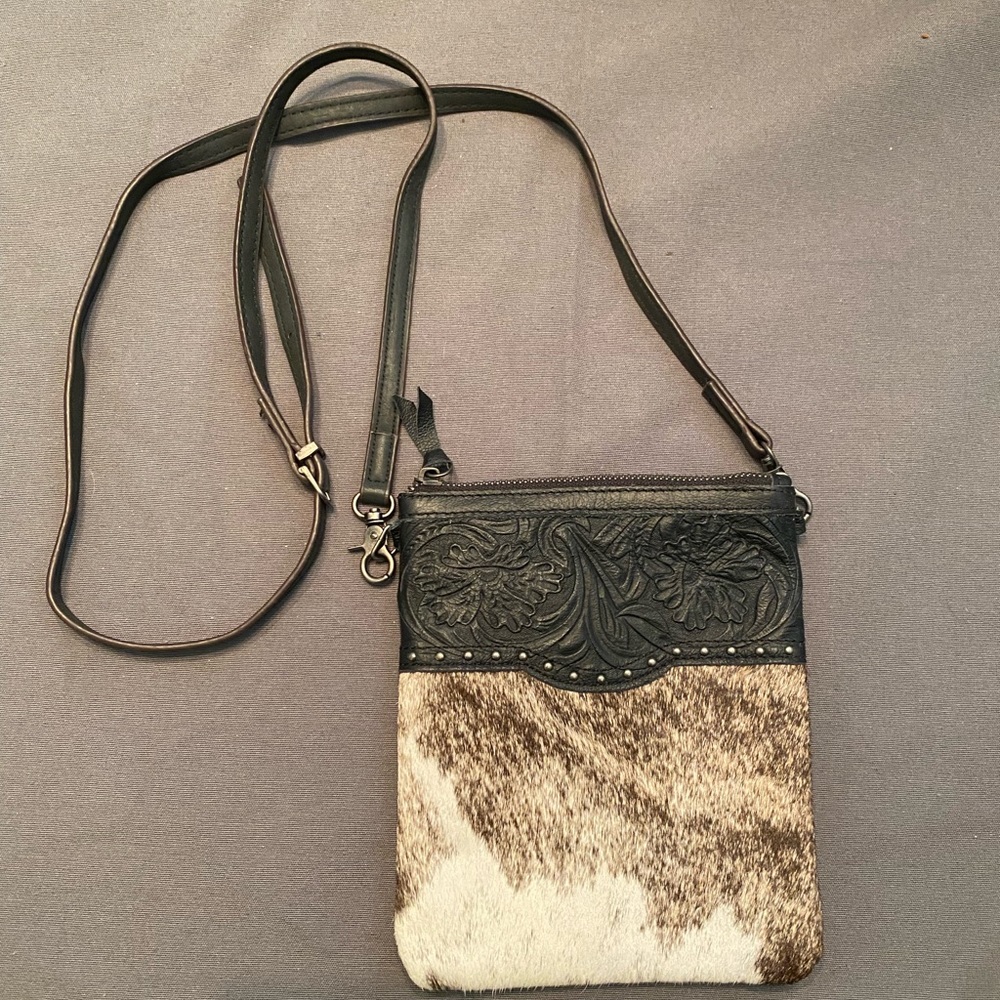 Cowhide Crossbody